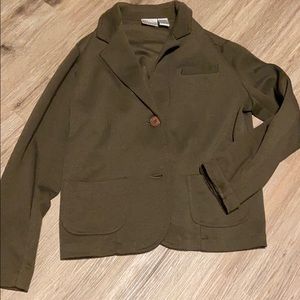 olive green blazer sz medium